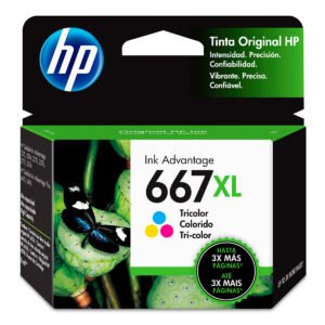CARTUCHO HP TRICOLOR 667XL 3YM80AL