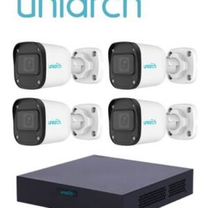 KIT DE CAMARAS UNIARCH UVN XVR301-04F/4*UAC-B112-F