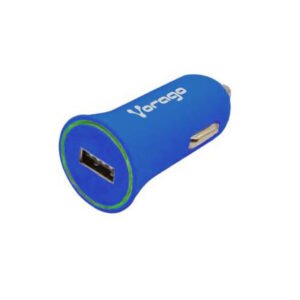 CARGADOR PARA AUTO VORAGO AU-101-V2-BL AZUL