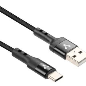 CABLE VORAGO CAB-128 USBC 3M NEGRO