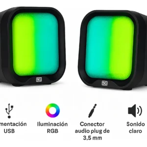 BOCINAS VORAGO STG SPK-109 RGB USB BOCVGO1970