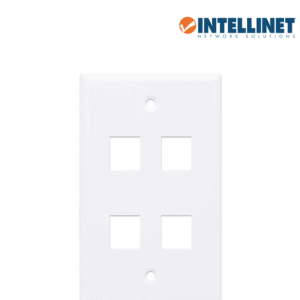 TAPA FACEPLATE DE 4 PERFORACIONES INTELLINET 16331