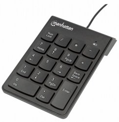 TECLADO NUMERICO MANHATTAN USB NEGRO 176354