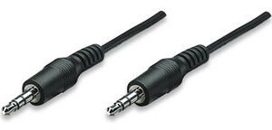 CABLE STEREO M-M AUX 1.8 334594 MANHATAN