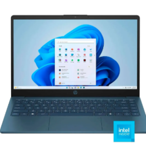 Notebook Hp Intel Processor N150 4gb 128gb 14'' Win 11 Blue